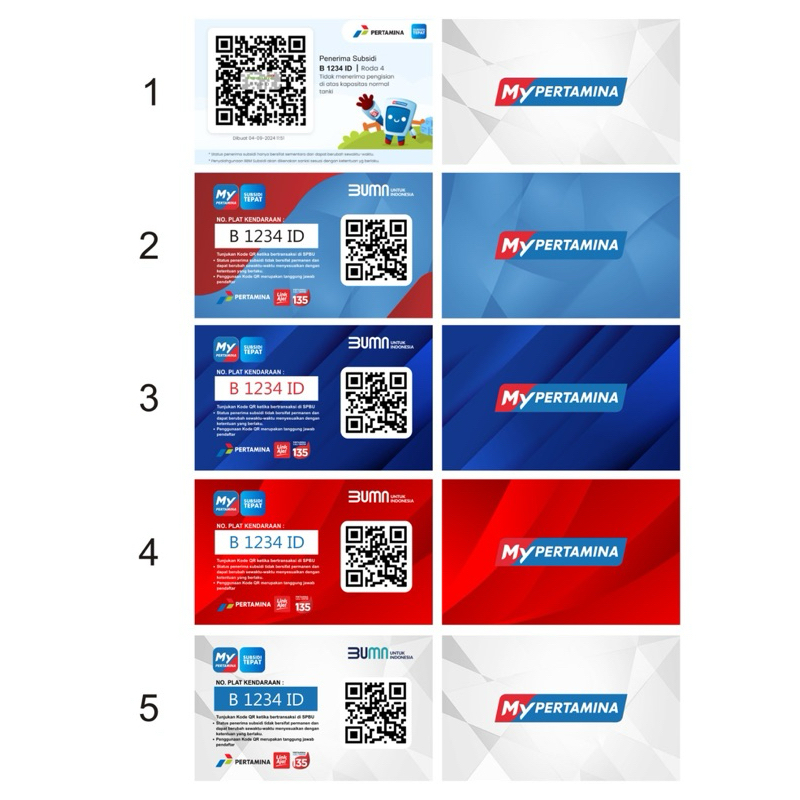 CETAK BARCODE KARTU MY PERTAMINA