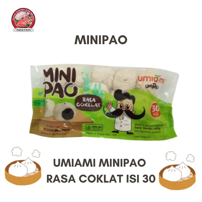 

Mini Pao Rasa Coklat Isi 30 - UMIAMI MINIPAO