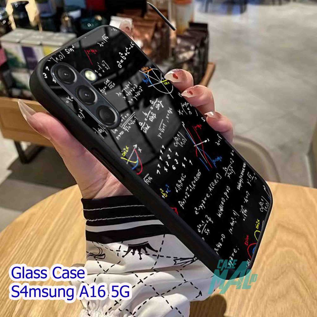 Softcase Kaca Samsung A16 Terbaru - Case Hp Samsung A16  [H16]