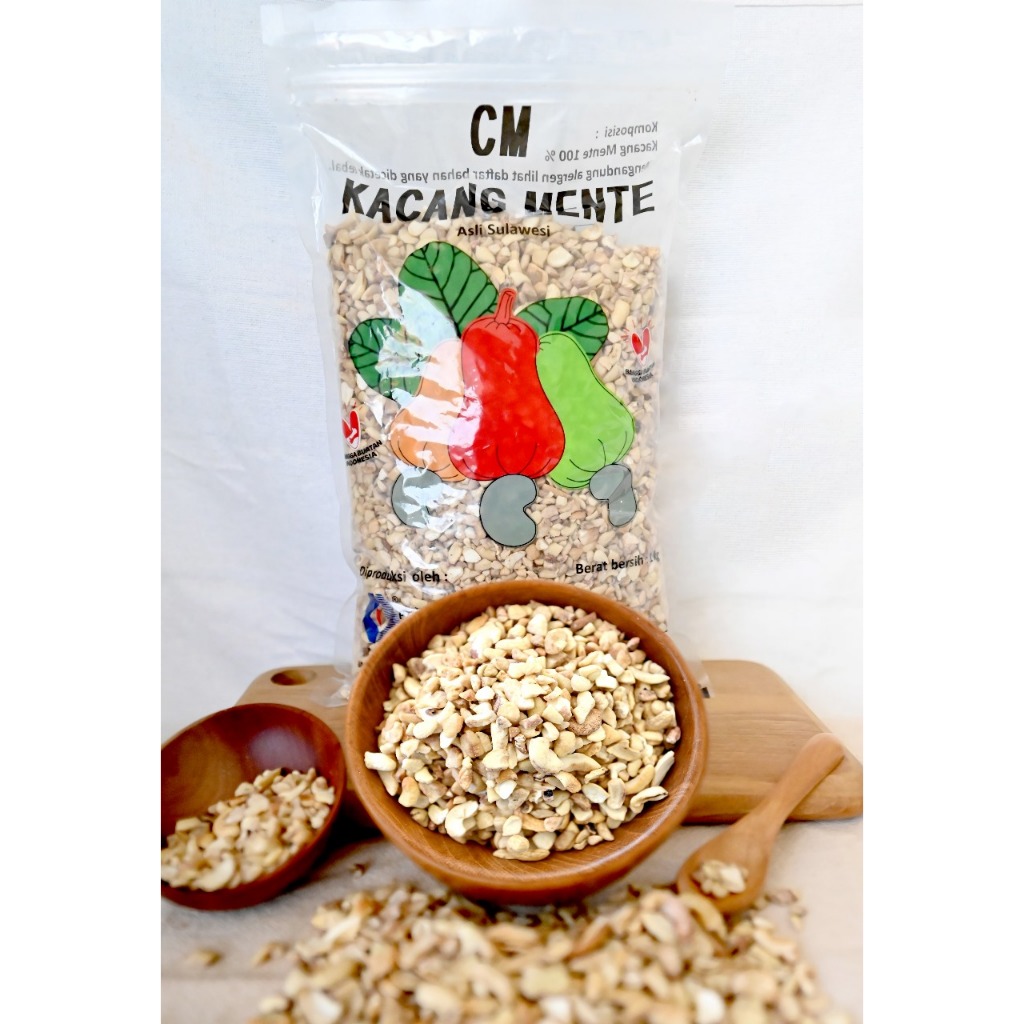 

Kacang Mede Comextra Mentah Pecah SWP Lokal 1 Kg - Cashew Kacang Mente / Mete Comextra Majora