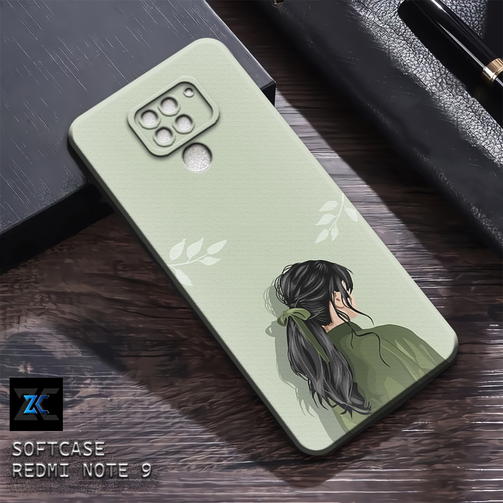 (TB50) Sofcase Lentur Bahan Karet REDMI NOTE 9 | Kesing Keren Lucu Aesthetic | Case Premium Simple