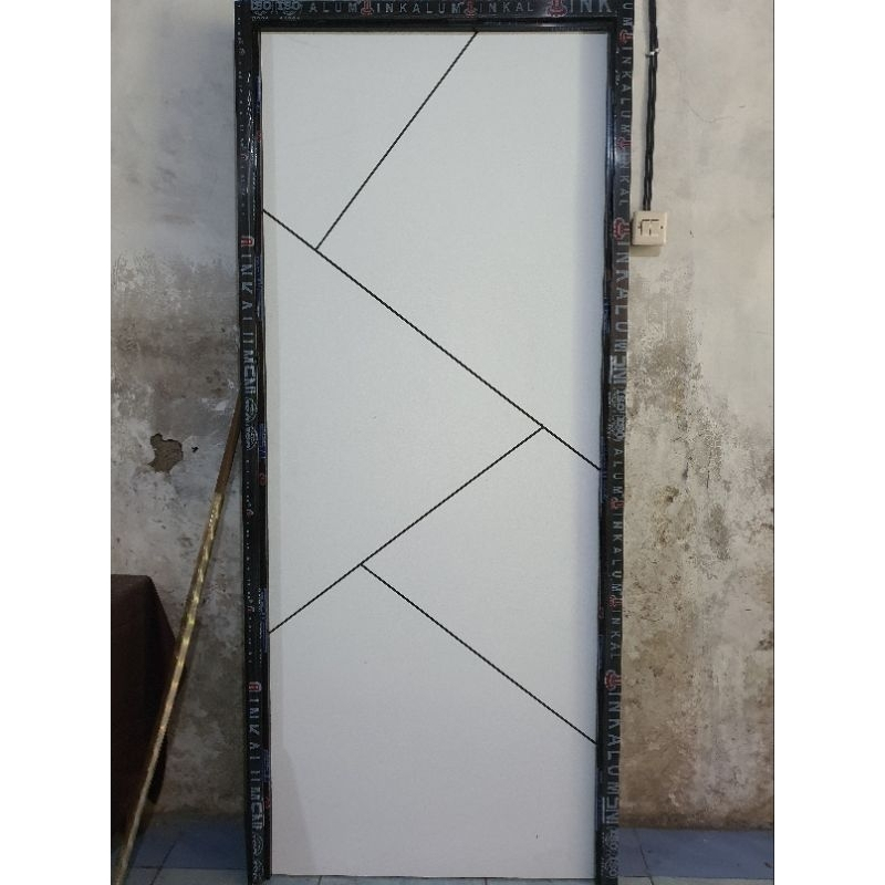 KUSEN PINTU ALUMINIUM /kusen pintu rumah 4"