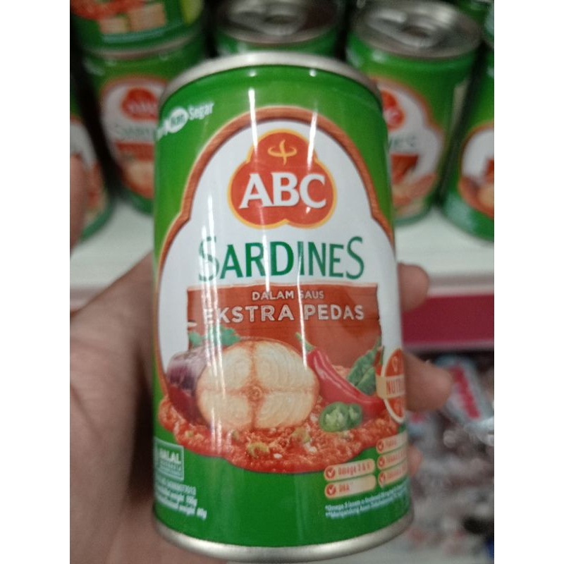 

ABC Sarden 155 gr Extra Pedas