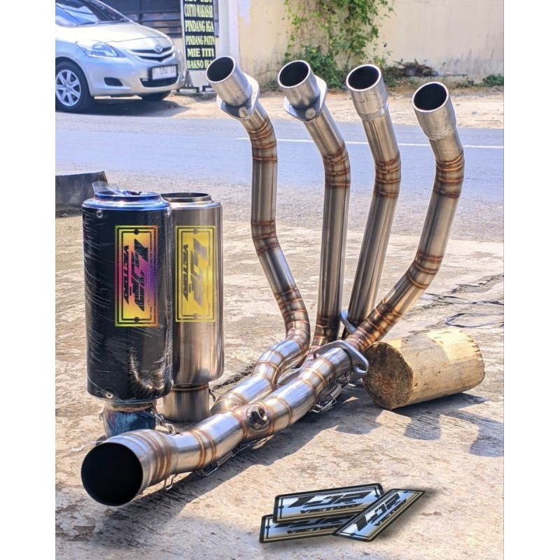 𝙇𝙟𝙍 𝙫𝙞𝙘𝙩𝙤𝙧𝙮 Header Knalpot ZX25r stainlees las cacing pnp