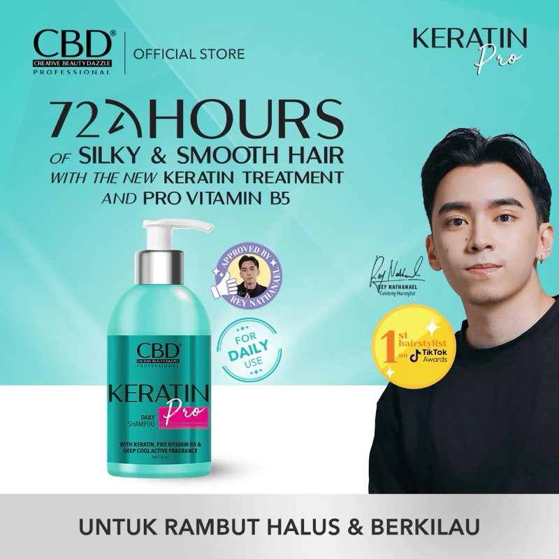CBD KERATIN PRO DAILY SHAMPOO 250ml | CBD SHAMPOO KERATIN | CBD KERATIN SHAMPOO | CBD KERATIN | SHAM