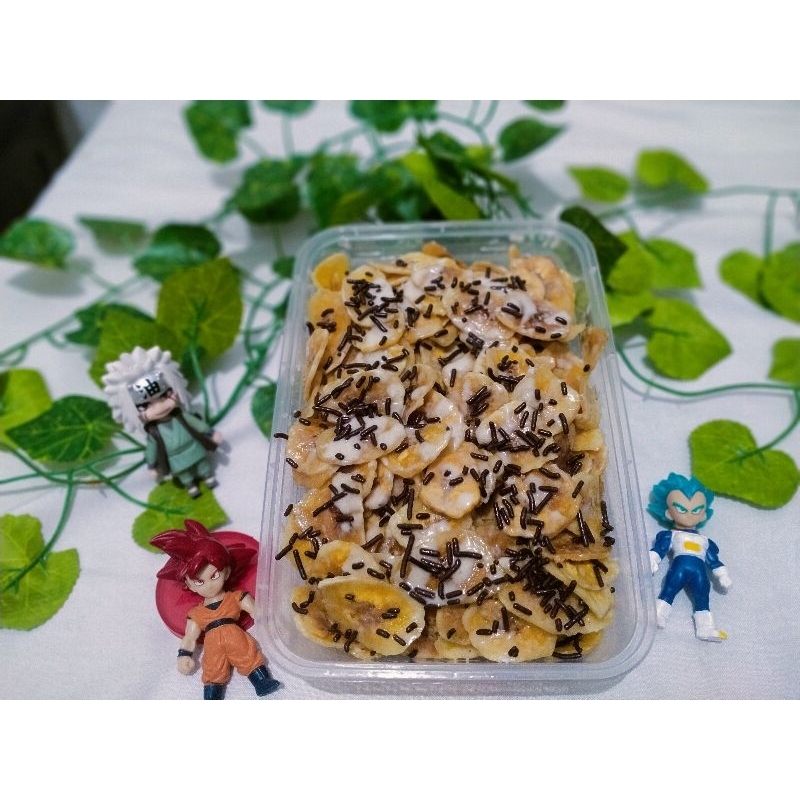 

keripik pisang lumer / varian tiramishu