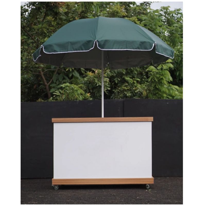 (Custom Warna) Laminate Box Booth Portable Booth Koper Berkualitas