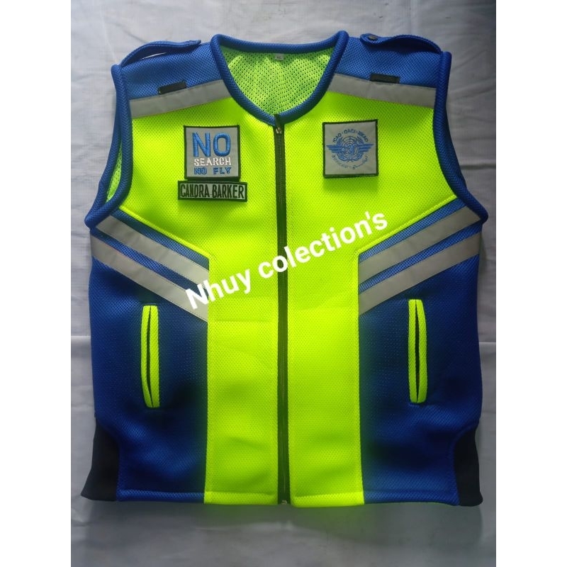 rompi avsec biru