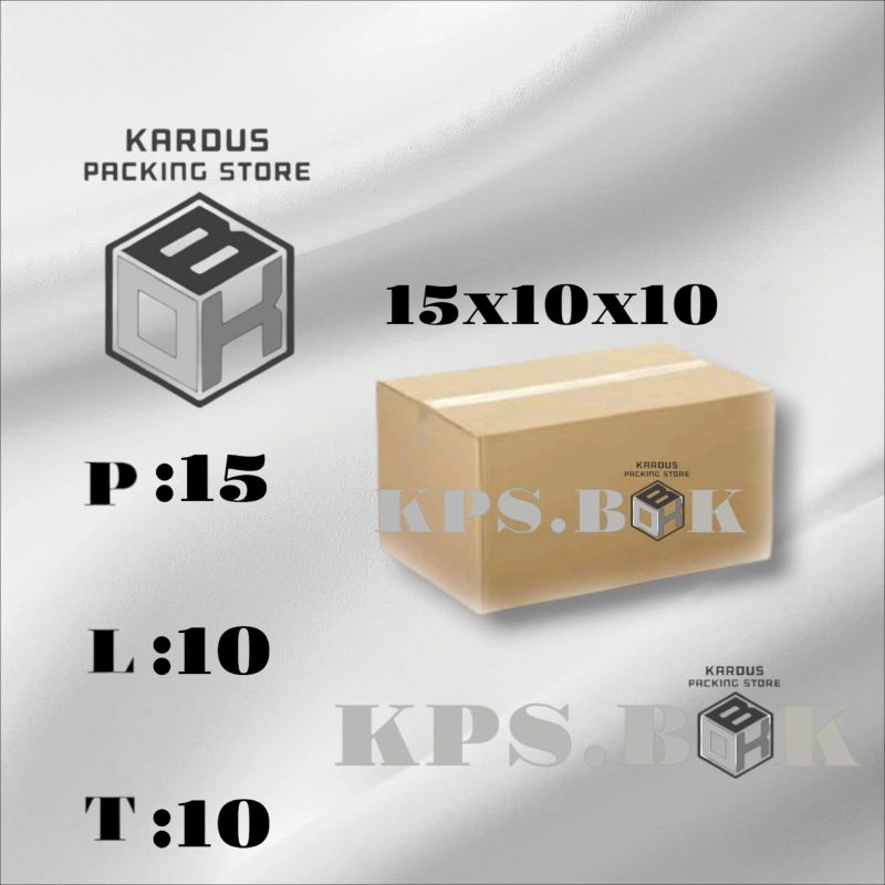

kardus bok packing 15x10x10
