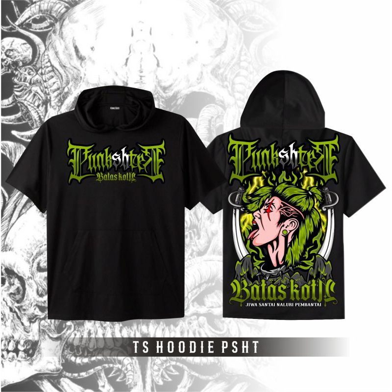 T-shirt Hoodie PSHT Punkshter Desain Terbaru Kekinian Bahan Premium