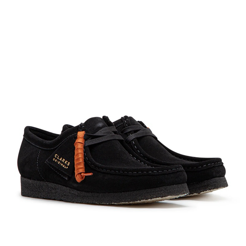 SNEAKER - CLARKS WALLABEE BLACK SUEDE (SEPATU)