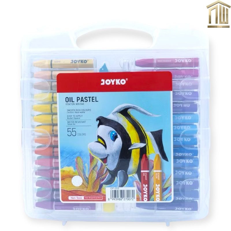 

Crayon Joyko Oil Pastel-55S 55 Warna