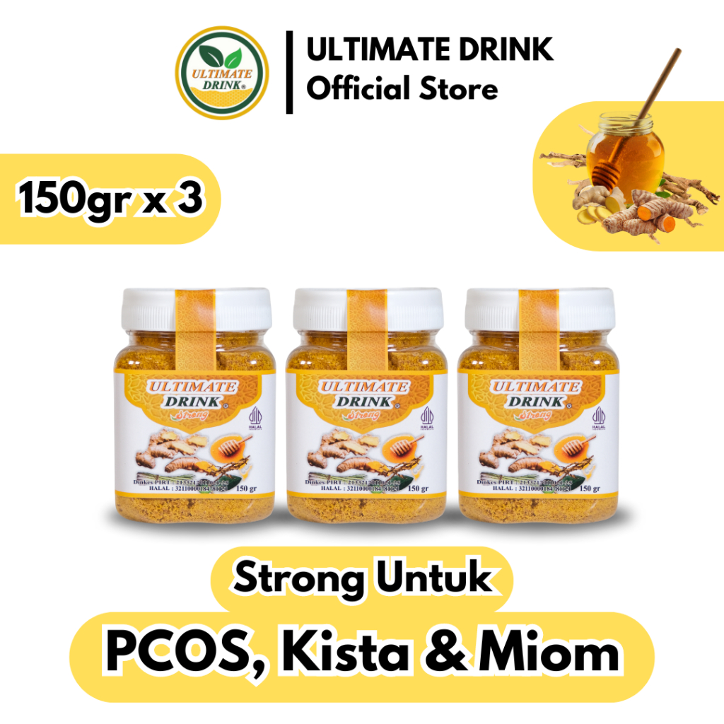 

ULTIMATE DRINK - Strong 150gr 3pcs Serbuk Minuman Herbal