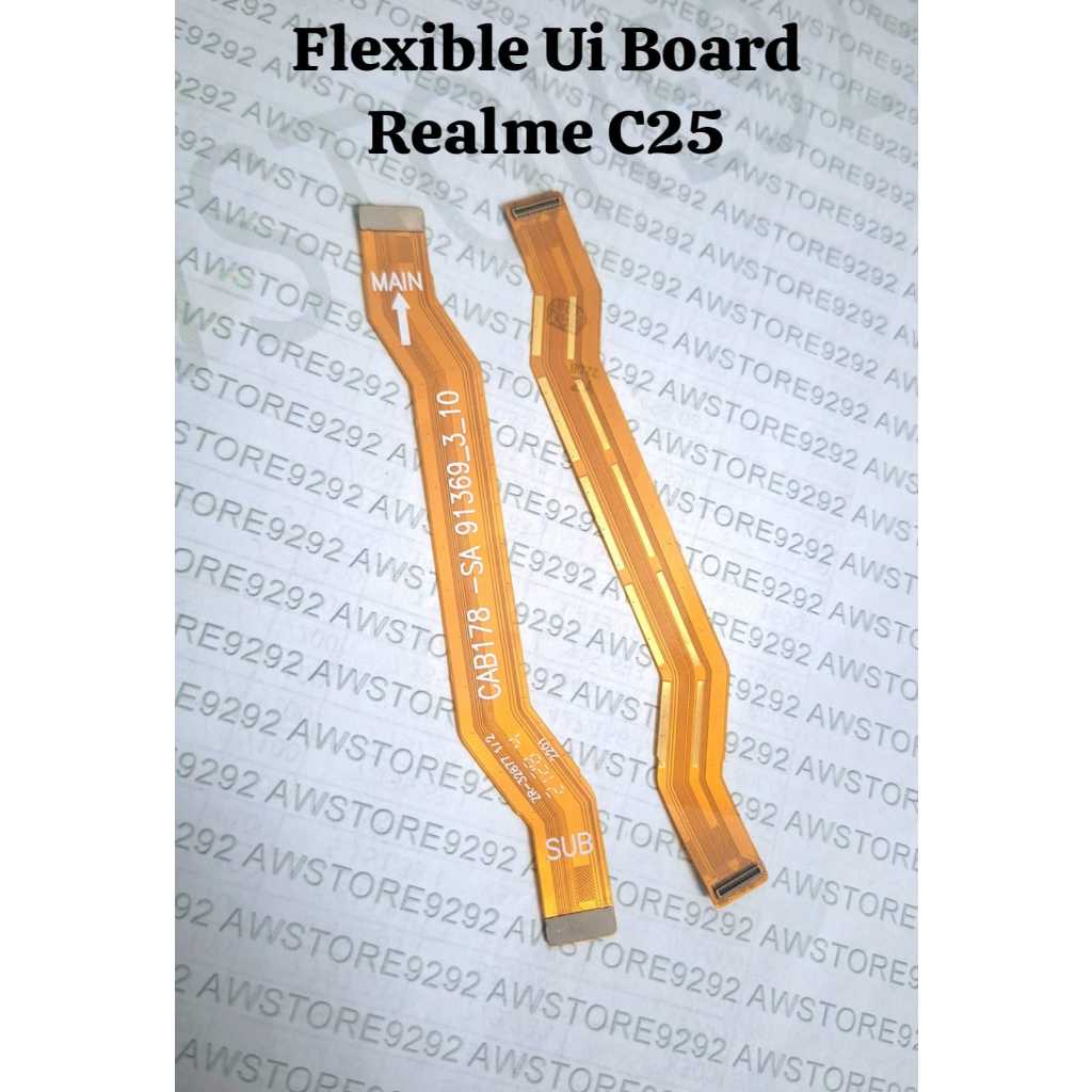 Flex Ui Flexible Ui Board Main Board REALME C25 REALME C 25flexible board realme c15 ui board realme