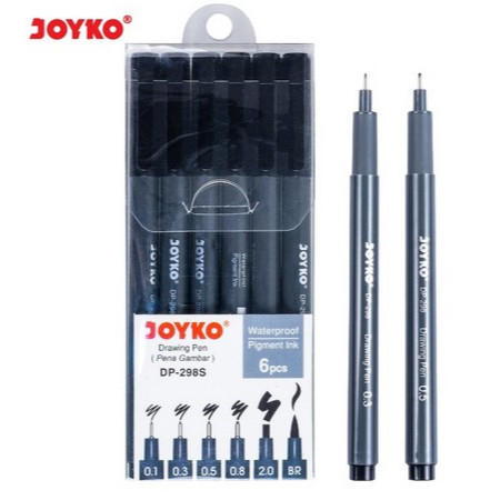 

Drawing Pen Set Joyko DP-298S isi 6