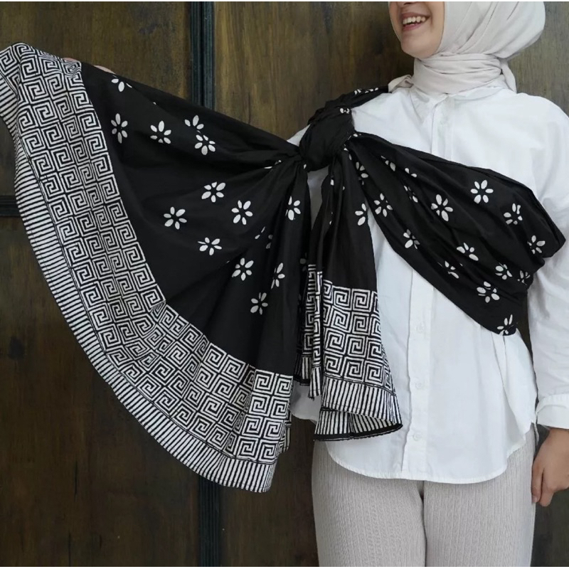 Kain Jarik Gendongan Bayi Batik - Motif Clover (Panjang 3 meter)