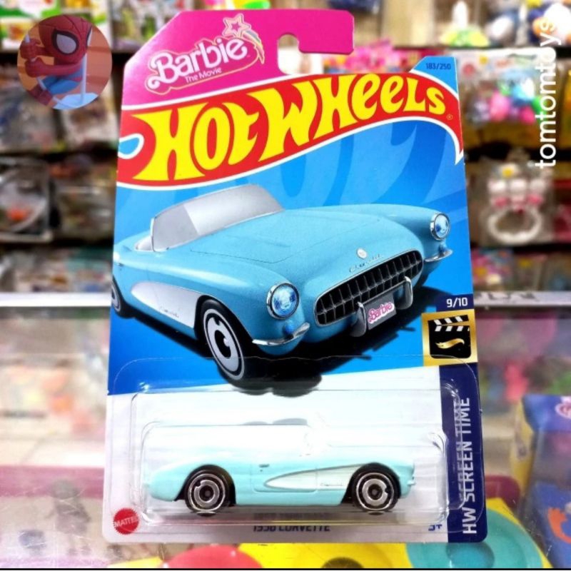 Hot Wheels BARBIE Corvette Diecast Mobil HotWheels