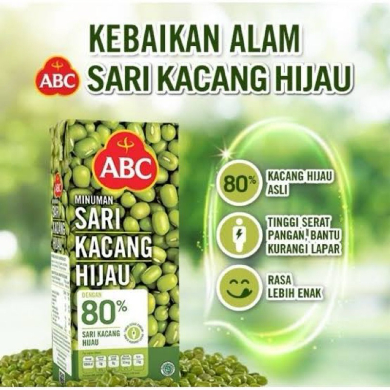 

ABC SARI KACANG HIJAU 200ML/250ML