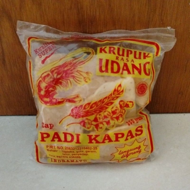 

Kerupuk Udang Cap Padi Kapas 250gram