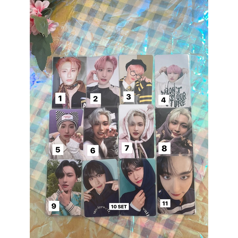 [READY/OFFICIAL] ateez SEONGHWA photocard HALAZIA zero fever makestar pob