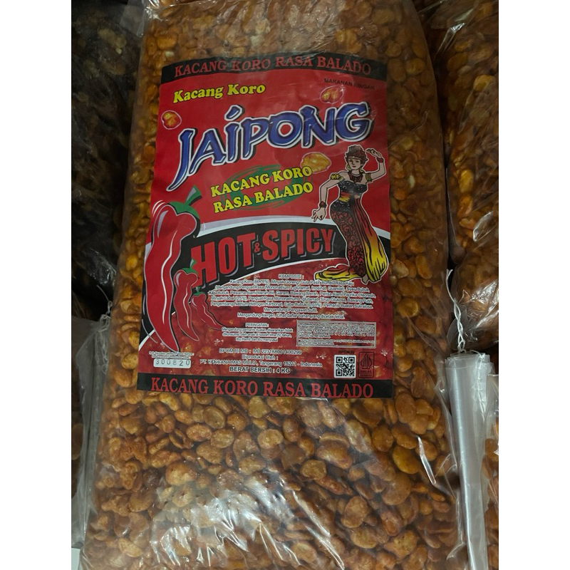 

kacang koro pedas balado 1kg