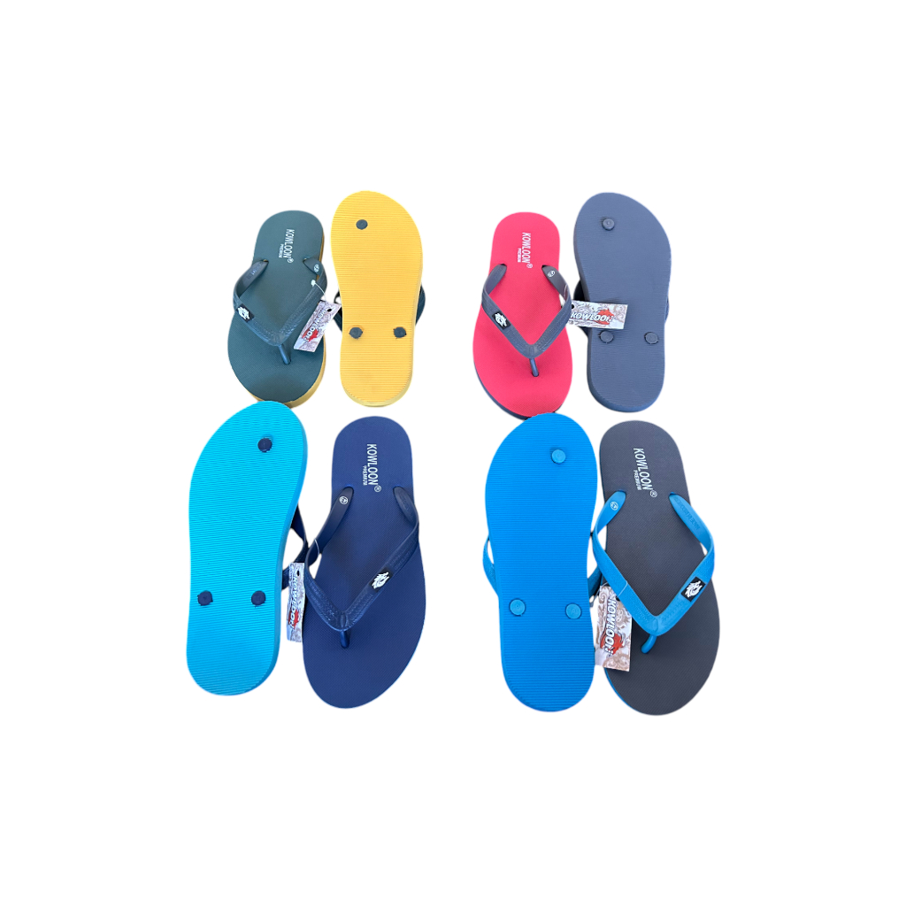 Sandal Cowok / Sandal Kowloon / Sandal Pria / Sandal Karet / Sandal Rubber | Sandal 2 warna