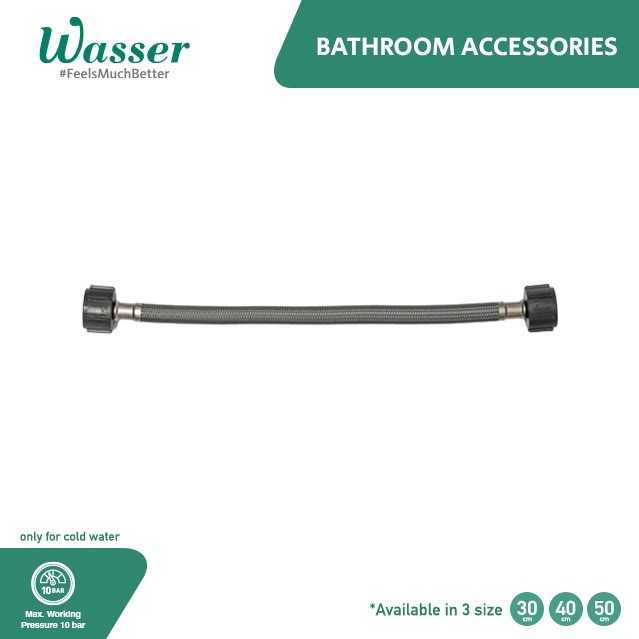 WASSER Braided Flexible Hose for Cold Water