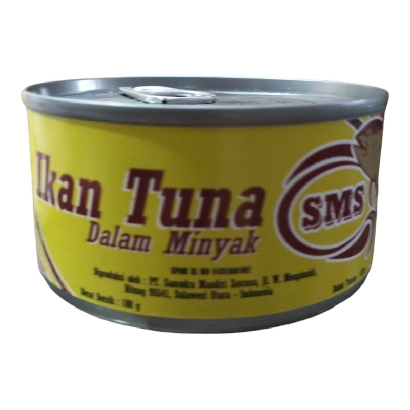 

SMS IKan TUNA Kaleng 180g Siap Saji Pilihan Rasa Ikan Tuna dalam Minyak, Gulai, Woku, Betutu, sambal goreng