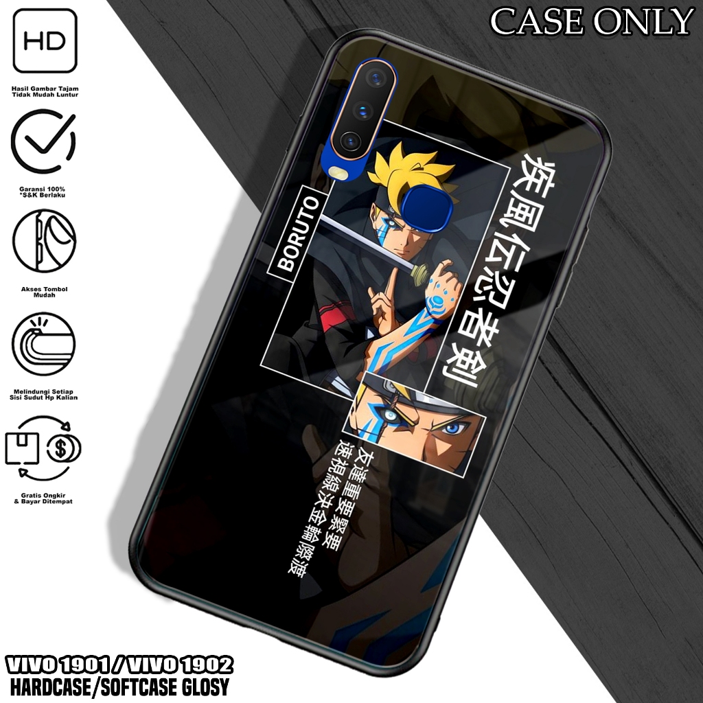 Case VIVO 1901 / 1902 - Casing VIVO 1901 / 1902 [ NARUTO ] Silikon VIVO 1901 / 1902 - Kesing Hp - Ca