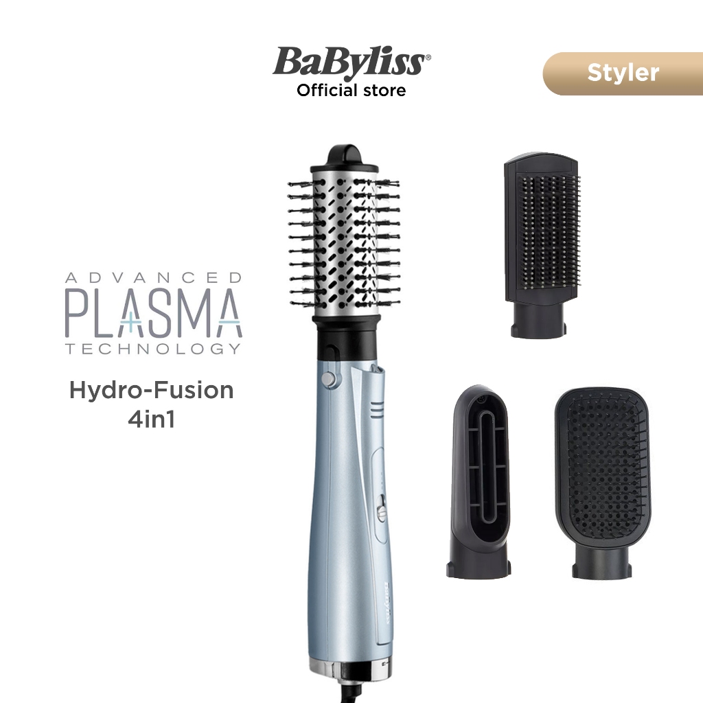 BaByliss Hydro-Fusion 4in1 BL2774U | Sisir Blow Pengering Rambut