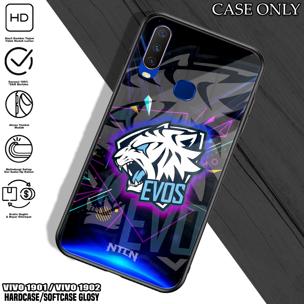 Case VIVO 1901 / 1902 - Casing VIVO 1901 / 1902 [ EVOS ] Silikon VIVO 1901 / 1902 - Kesing Hp - Casi