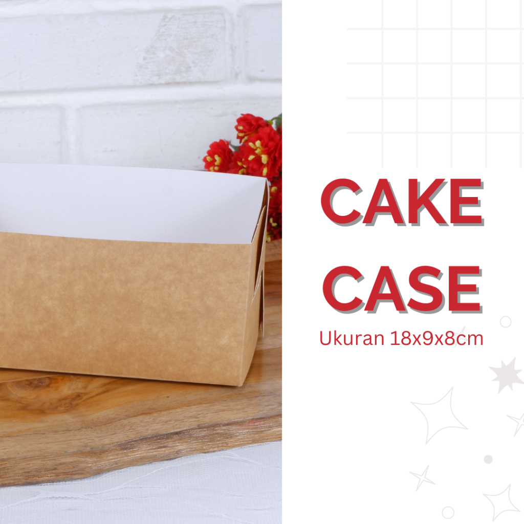 

Cake Case/ Kertas Chiffon Panggang 18x9x8cm /10pcs