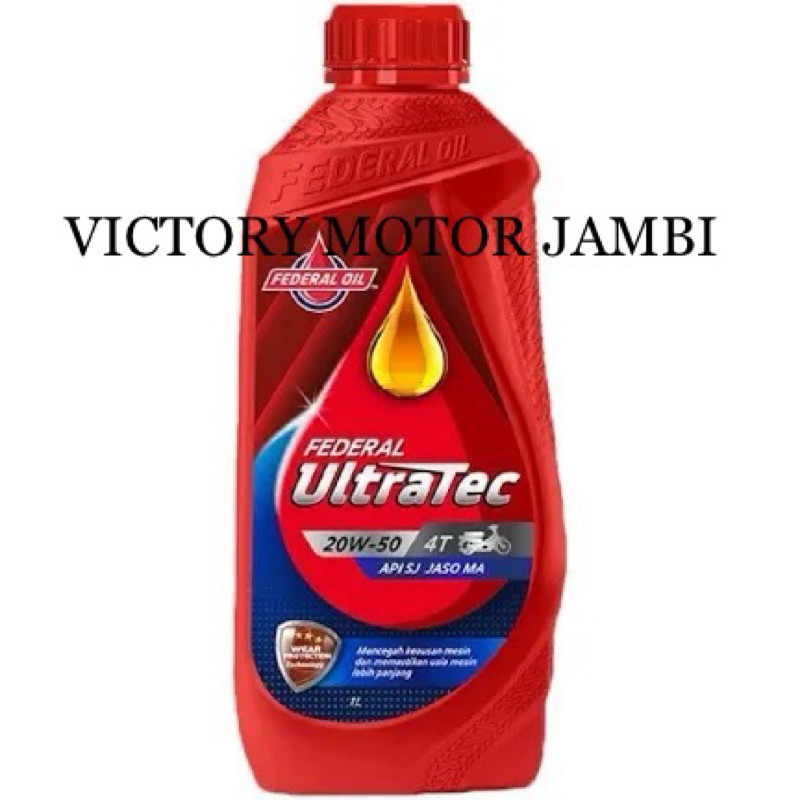 OLI MESIN FEDERAL ULTRATEC 20W-50 1L FEDERAL OIL