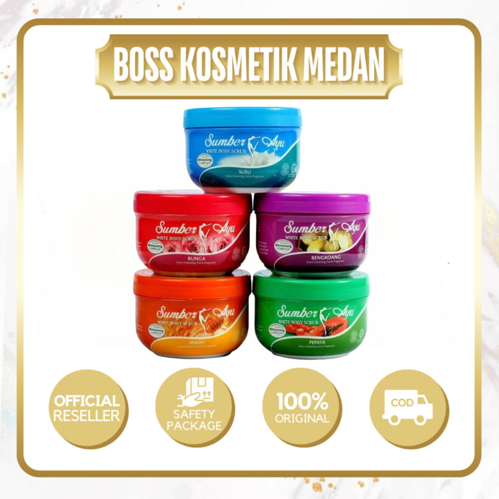 SUMBER AYU WHITE BODY SCRUB