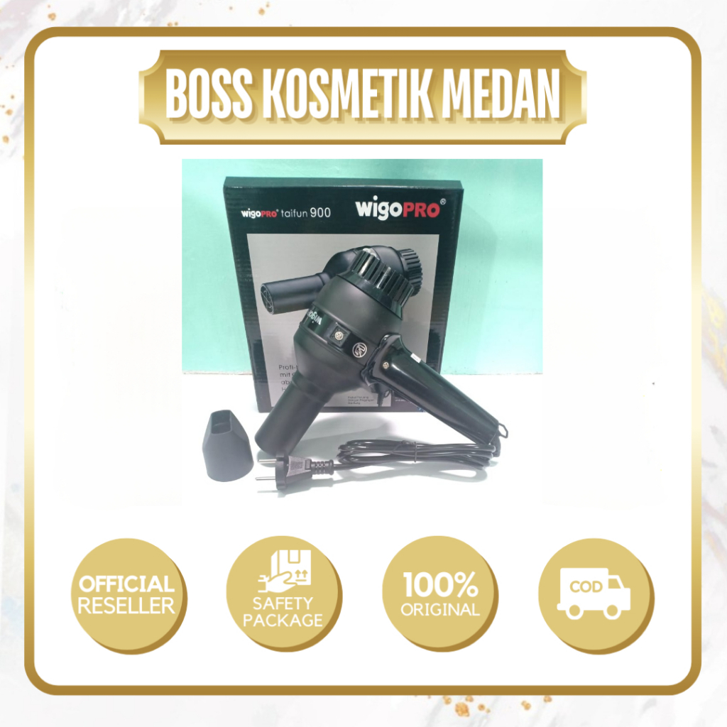 Hairdryer Wigo PRO Blower WigoPRO Pengering Rambut Wigo Taifun 900