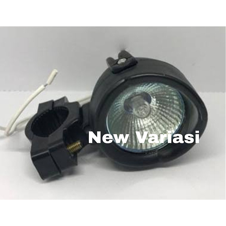 LAMPU TEMBAK KABUT KODOK SOROT CREE LAMPU KODOK TANPA AKI LAMPU TEMBAK  KABUT UNIVERSAL KLEM STANG M