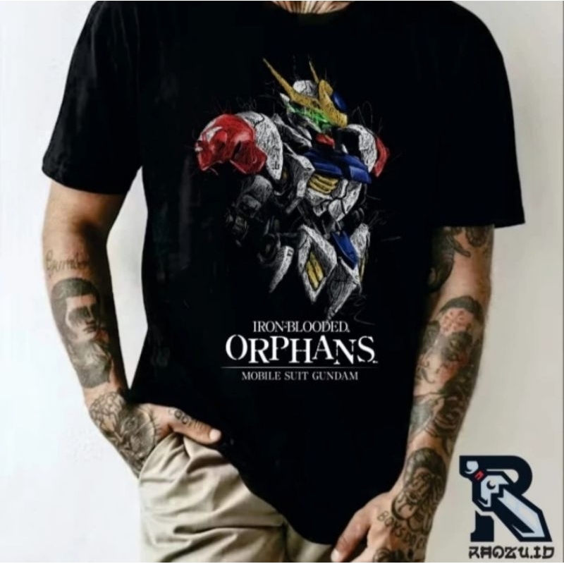kaos t-shirt gundam barbatos lupus