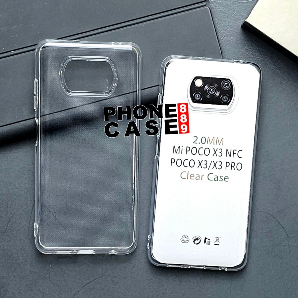 CLEAR CASE BENING 2.0MM CASE BENING TRANSPARAN POCO X3 NFC POCO X3 POCO X3 PRO CH-1