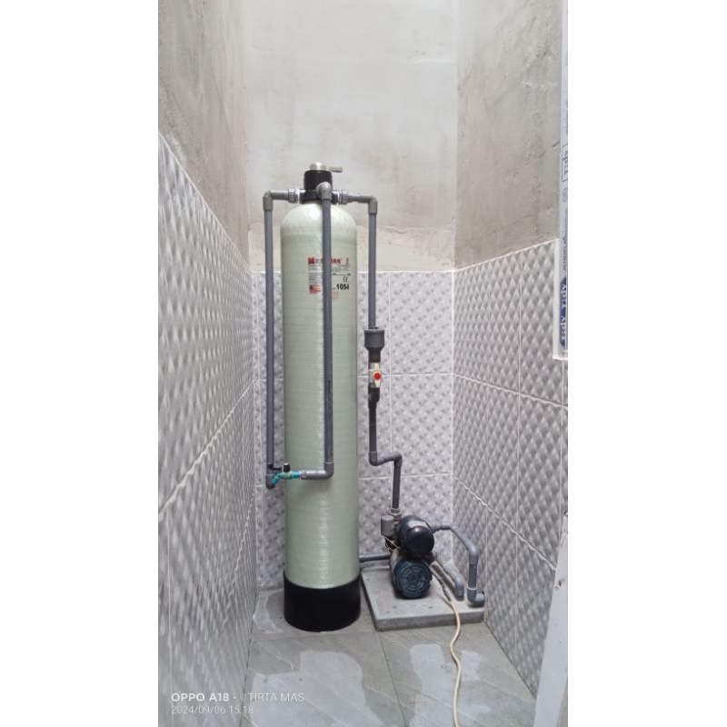 FILTER AIR SUMUR BOR FRP 1054 1 TABUNG KOMPLIT