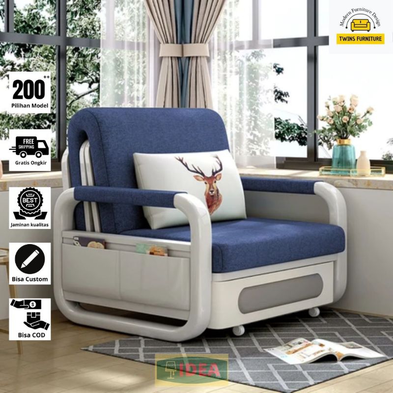IDEA - Sofa Bed Single Minimalis/Sofa Kasur