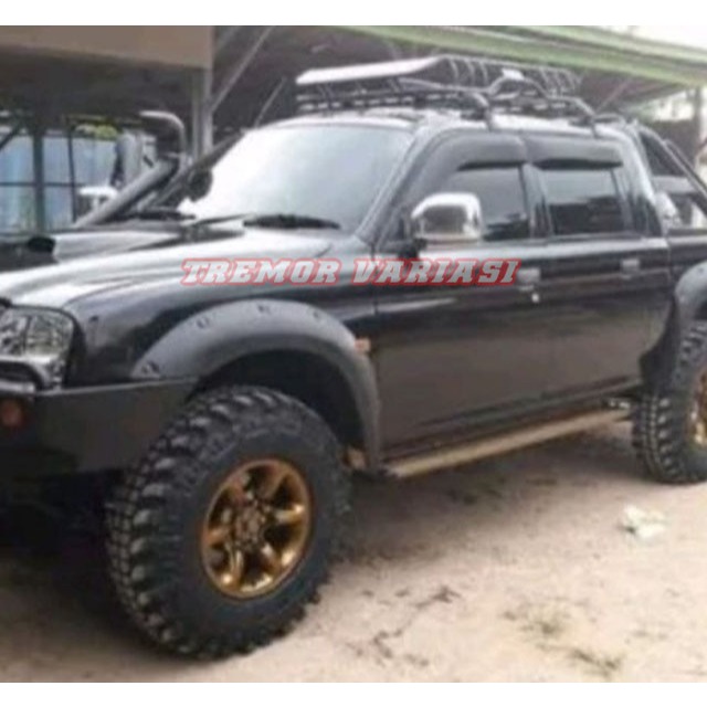 Over fender strada l200 double cabin fullset variasi polos dan baut L