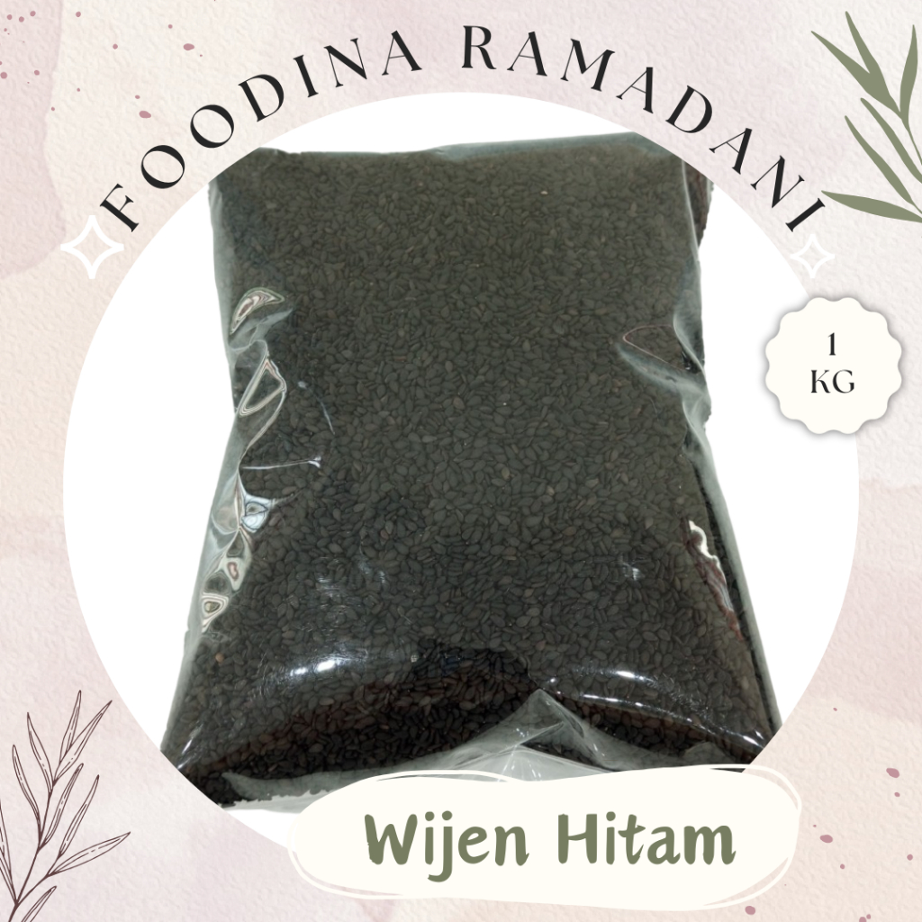 

WIJEN Hitam - Black Sesame [ 1.000gr ] Harga Per KG