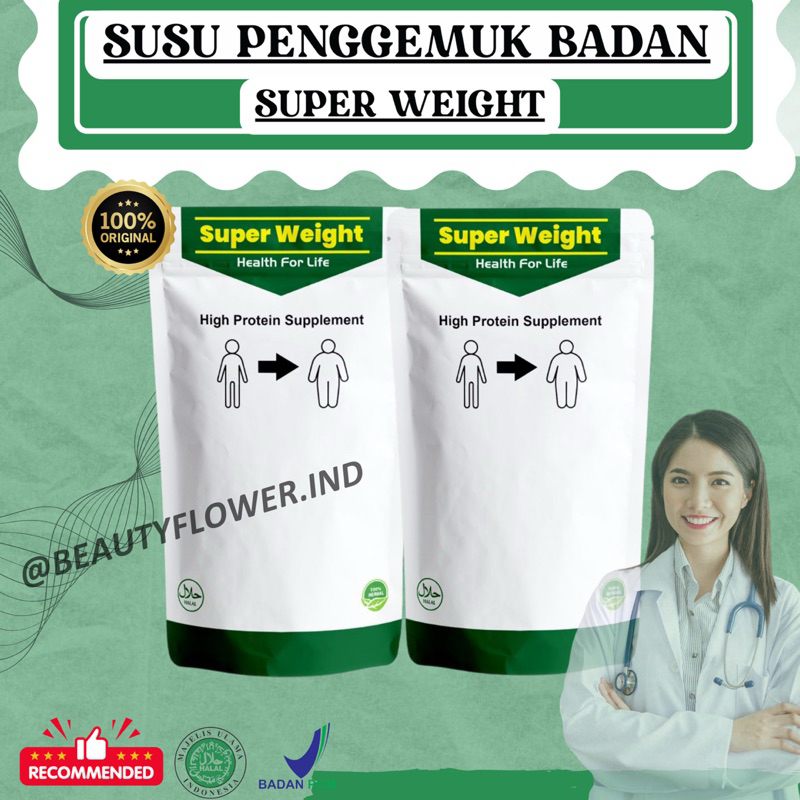 

[SUPER PROMO] susu penambah berat badan untuk dewasa / susu penggemuk badan dewasa / susu penggemuk badan anak Super Weight