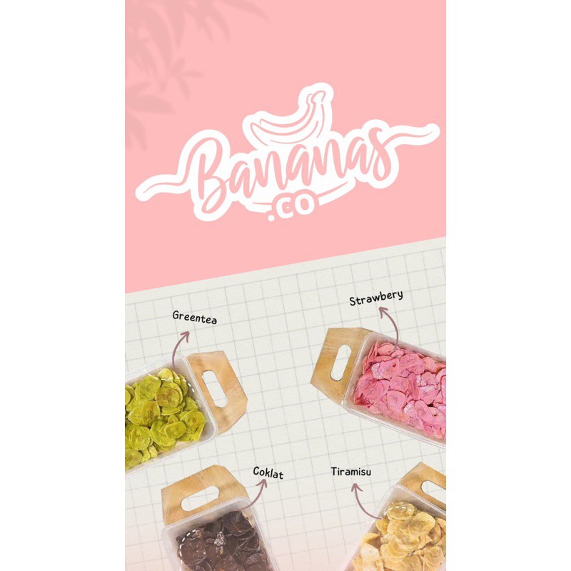 

kripik pisang coklat lumer||isi 60gram||
