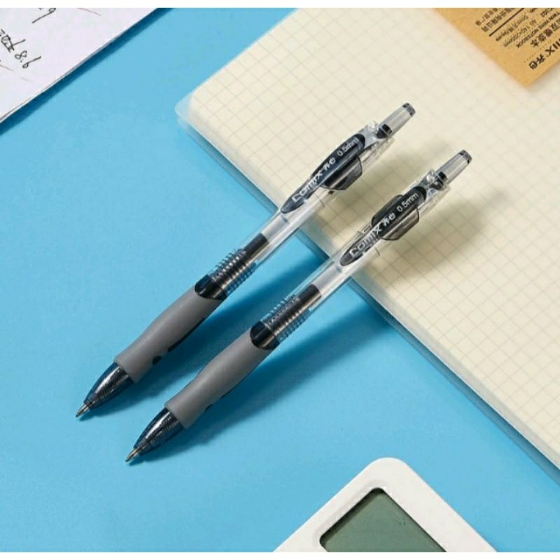 

Pulpen Gel 0.5 mm Cetek Alat Tulis Tinta Cair Lancar Bagus Murah