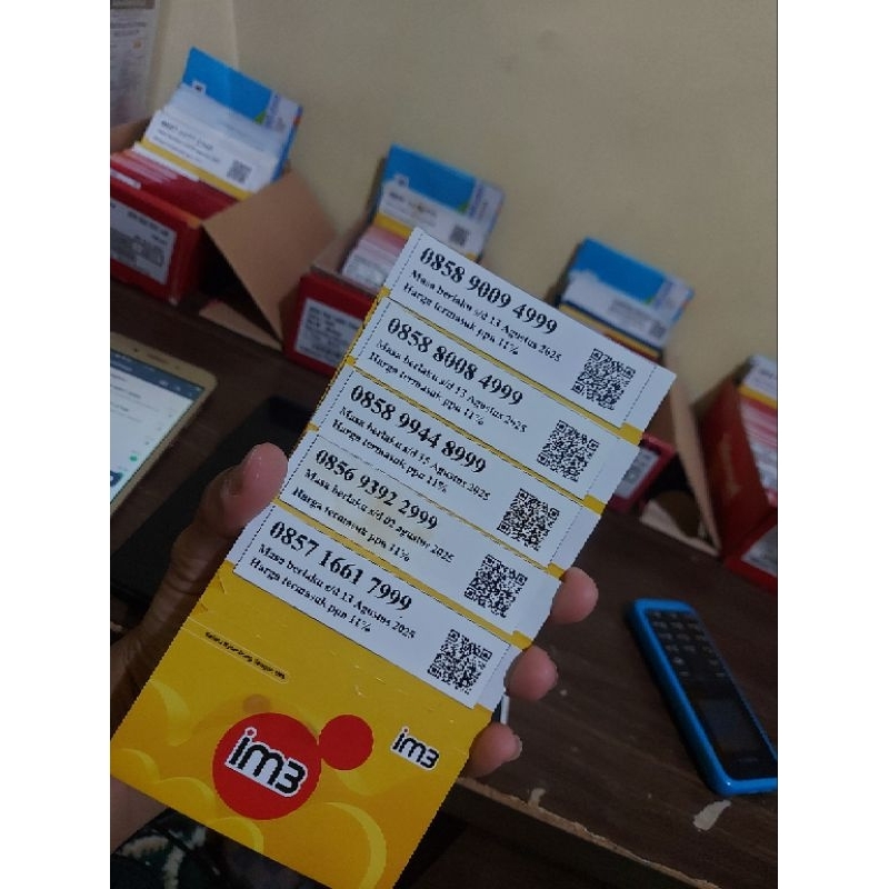 nomor cantik indosat im3 ekor 999