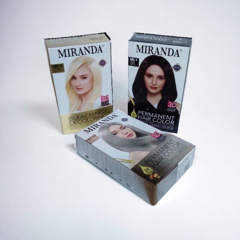 Miranda Permanent Hair Color /Pewarna Rambut