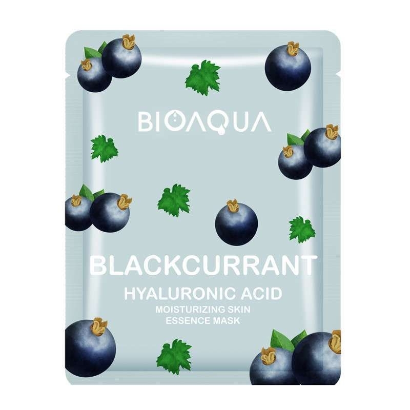 MASKER BIOAQUA SHEET MASK ALL VARIAN | CAVIAR | VIT C | ALOEVERA | BLACKCURRANT | PREMIUM