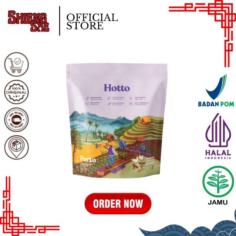 

hotto purto multigrain with purple potato - 1 poush (16 sachet)