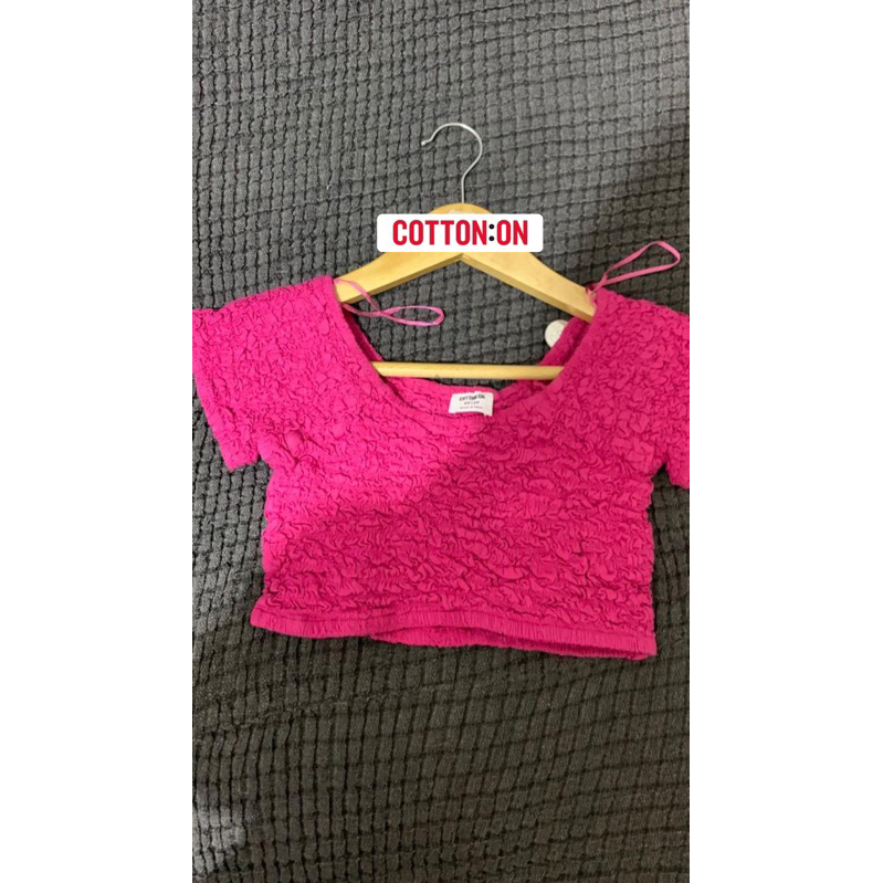 crop top cotton on